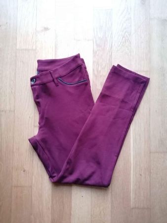 Hose Gr. 36 stretch violett