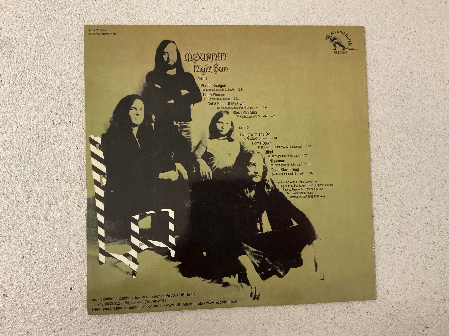 Schallplatten: Night Sun LP - Mournin – Gebraucht aus Winterthur von Tumko-Vinyl 1