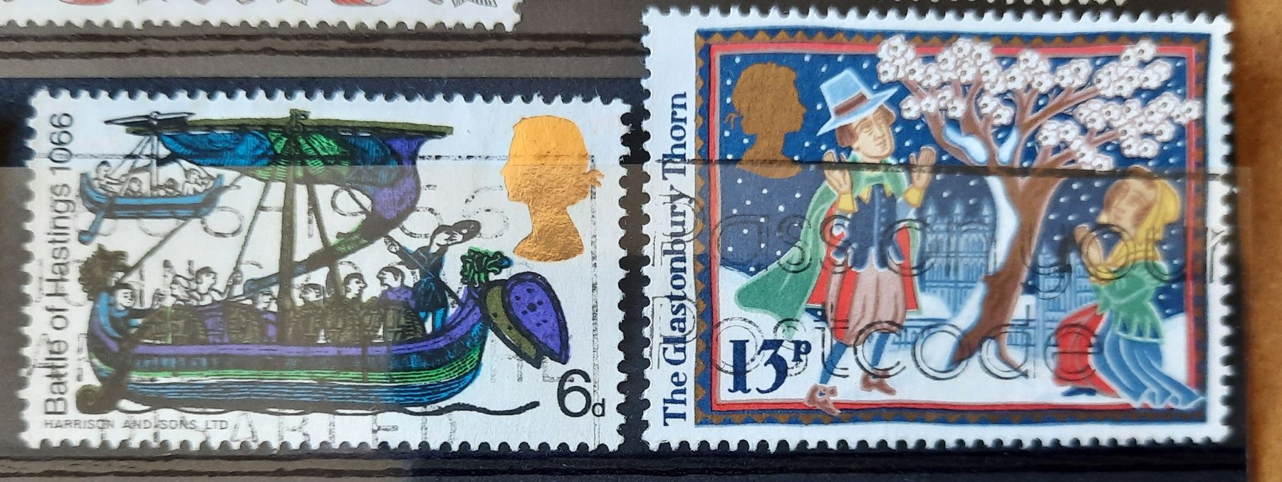 Tutti i francobolli: 5-22-3 Timbres anglais. Divers. – Usato da GENEVE venduto da Pjeronimo 4