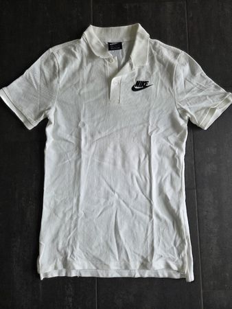 Nike Poloshirt, Gr. XS, weiss