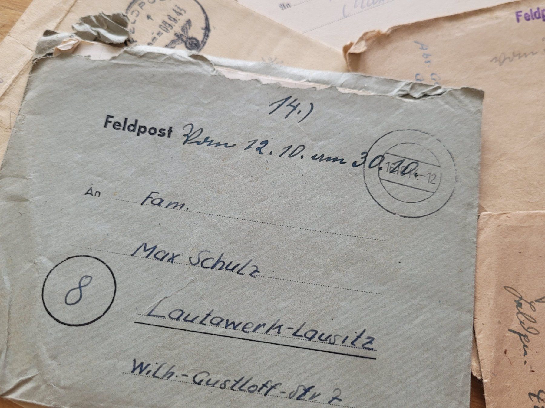 Armi bianche: Wehrmacht Feldpost-Nachlass – Usato da Kriens venduto da KTP 2