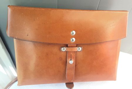 Armee,Ledertasche,Kartentasche 1978,Militär