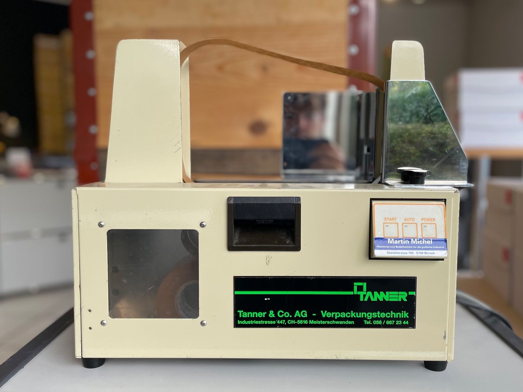 Tutte le macchine: Banderoliermaschine Tanner – Usato da Zürich venduto da herrskywalker 3
