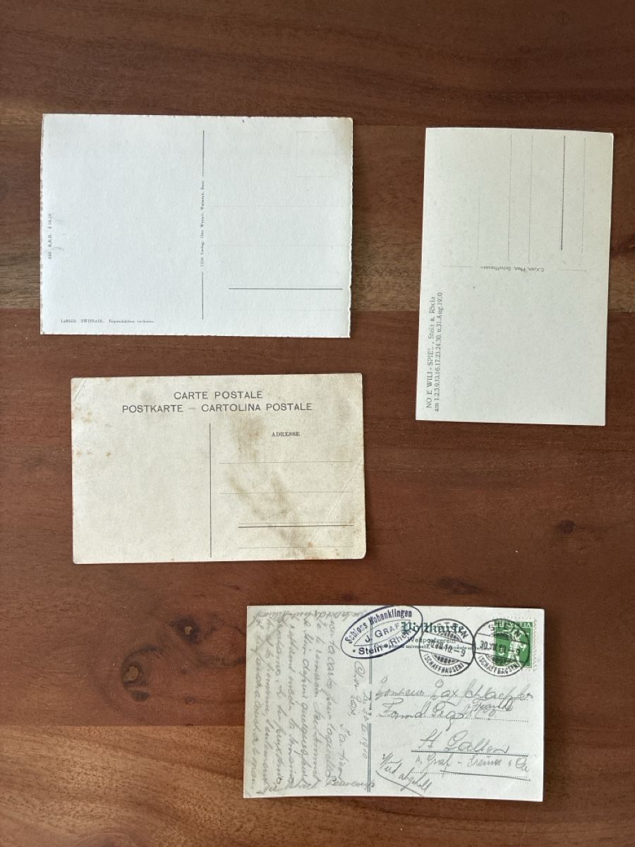 Cartes postales: 4 Ansichtskarten Schweiz Stein am Rhein SH – D'occasion à Oftringen par Cla.vD.74 1