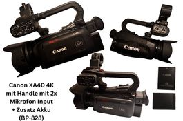 Kamera (Camcorder) Canon XA40 mit Zubehör