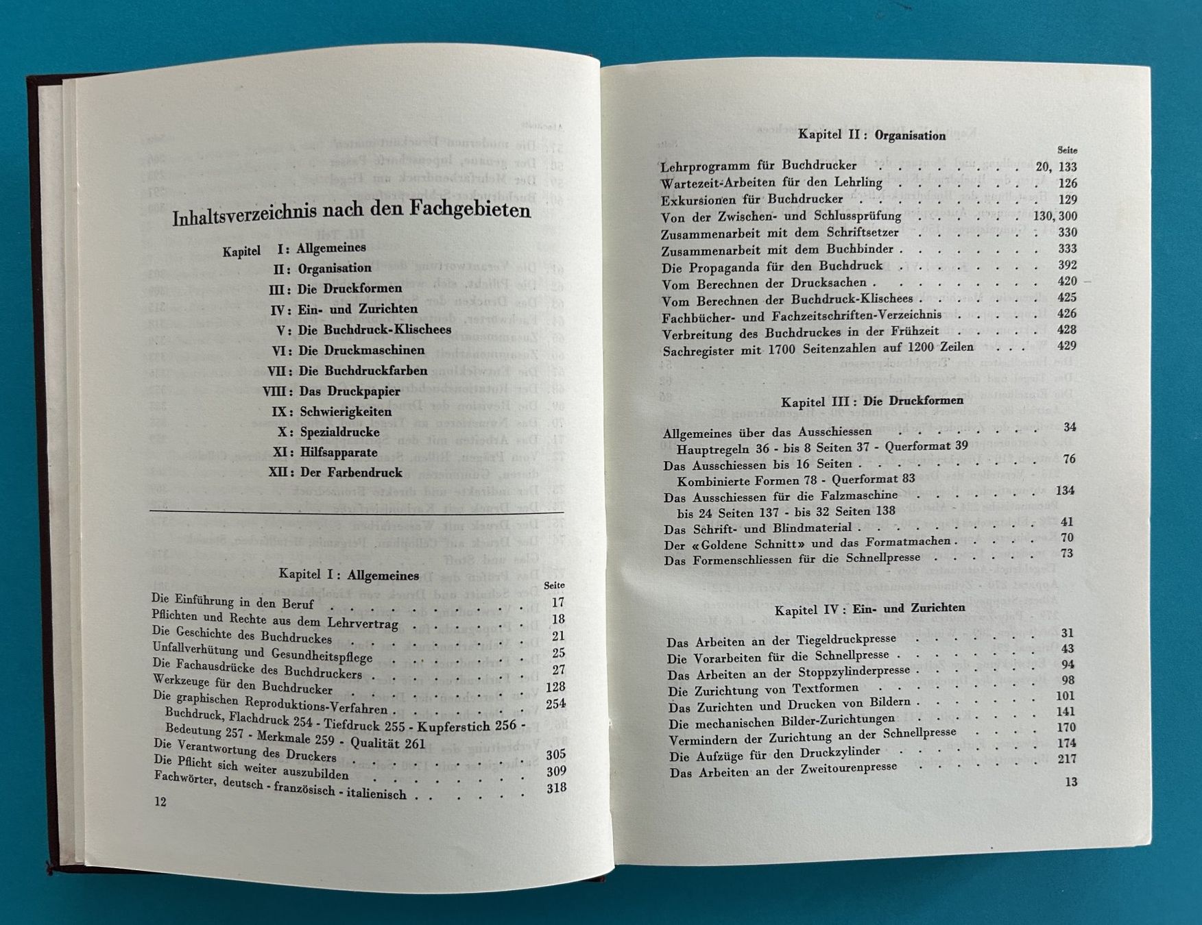 Bücher: BERUFSKUNDE FÜR BUCHDRUCKER 1942 – Gebraucht aus Zürich von Domus09 1