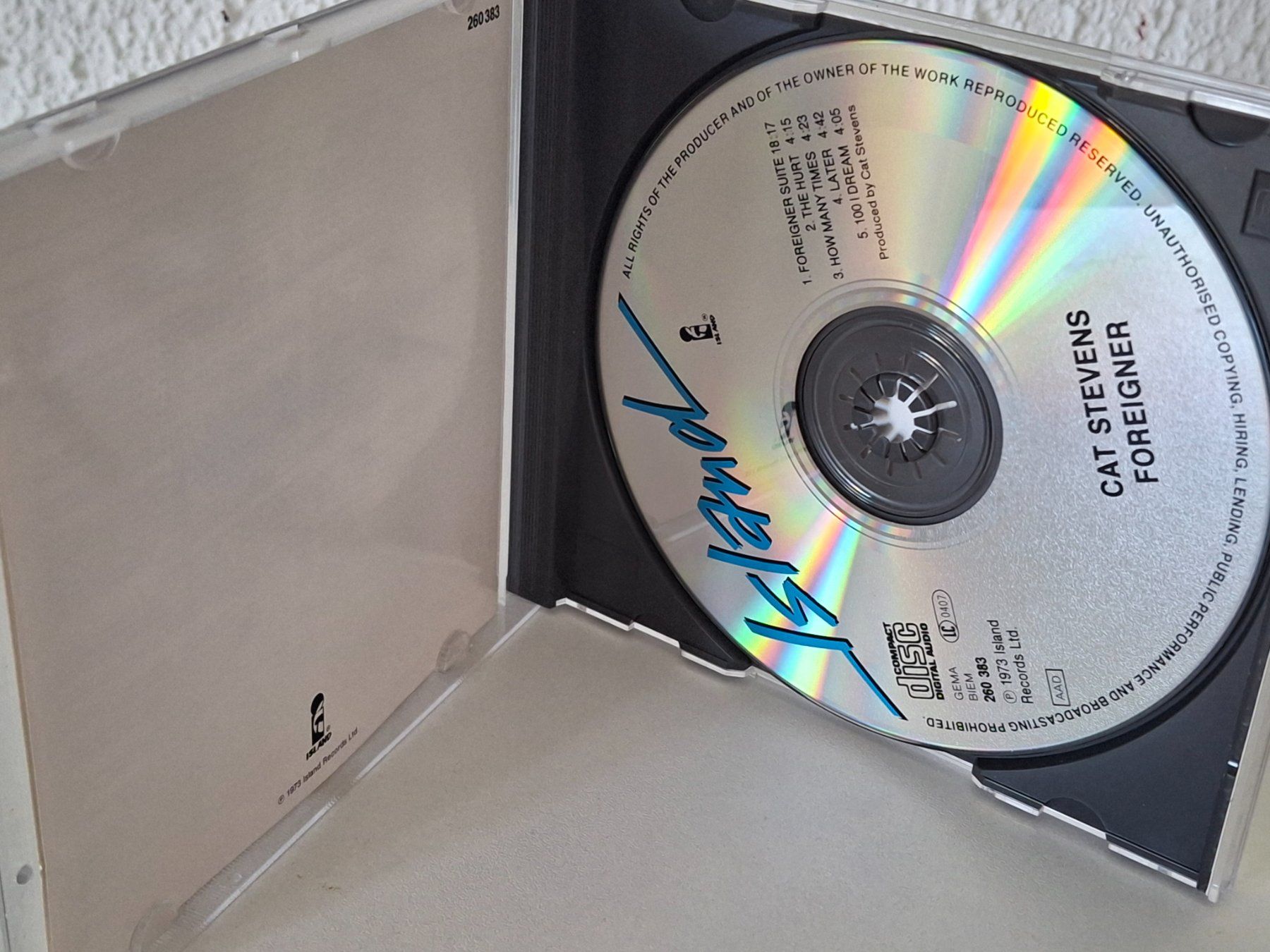 CDs: Cat Stevens - Foreigner – Gebraucht aus Aarberg von Jackup1 2