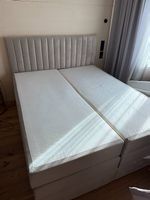 Edles Boxspringbett 160×200 mit Bettkasten, wie NEU