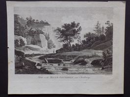 View of river Gotteron Fribourg