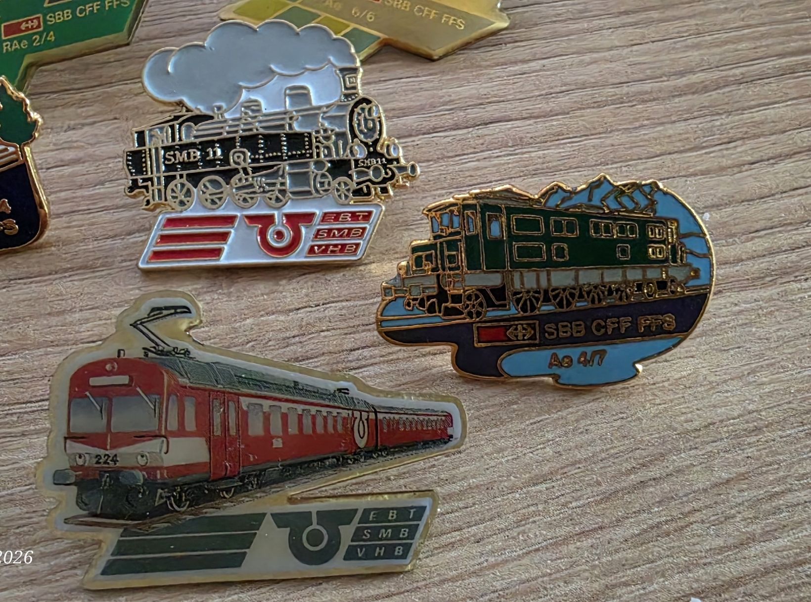 Spille & Fermagli: Serie SBB Pins – Usato da Burgdorf venduto da Photofan58 1