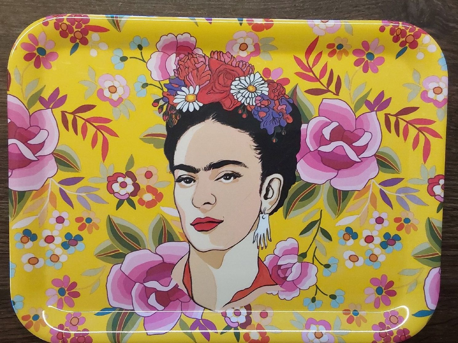 Piatti di portata: Serviertablett Motiv Frida Kaloh – Nuovo (secondo la descrizione) da Köniz venduto da scopello12