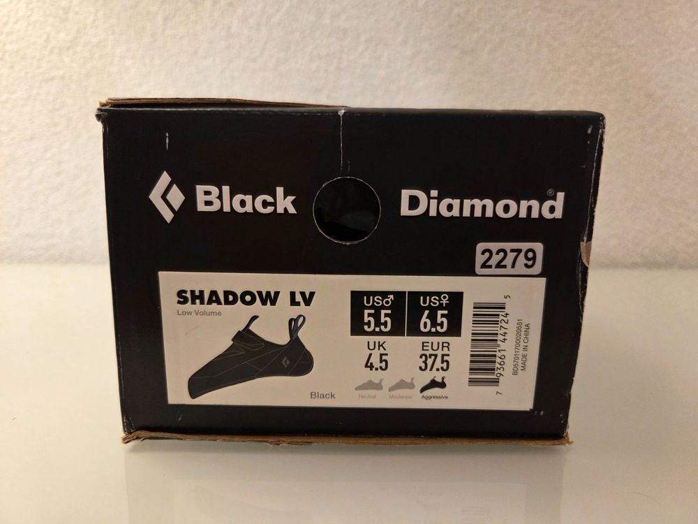 Black Diamond Zone LV Kletterschuhe – Unisex, Abwärts Geneigt, Sensible Zwischensohle – Farbe Seagrass, Größe 8.5