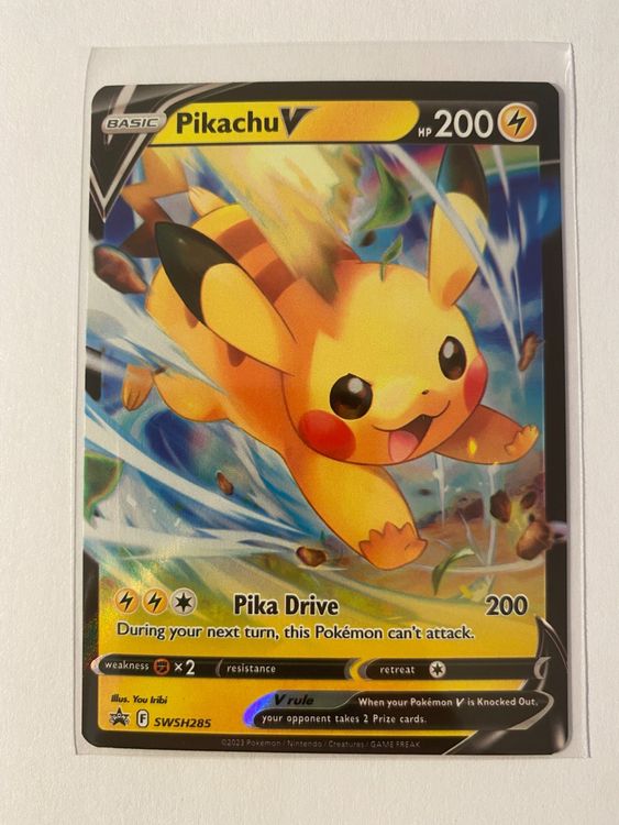 Pokemon Pikachu V SWSH 285 EN | Kaufen auf Ricardo