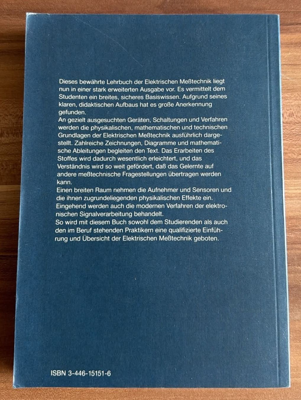 Livres: Elektrische Messtechnik von E. Schrüfer – D'occasion à Wagenhausen par FrauLang 1