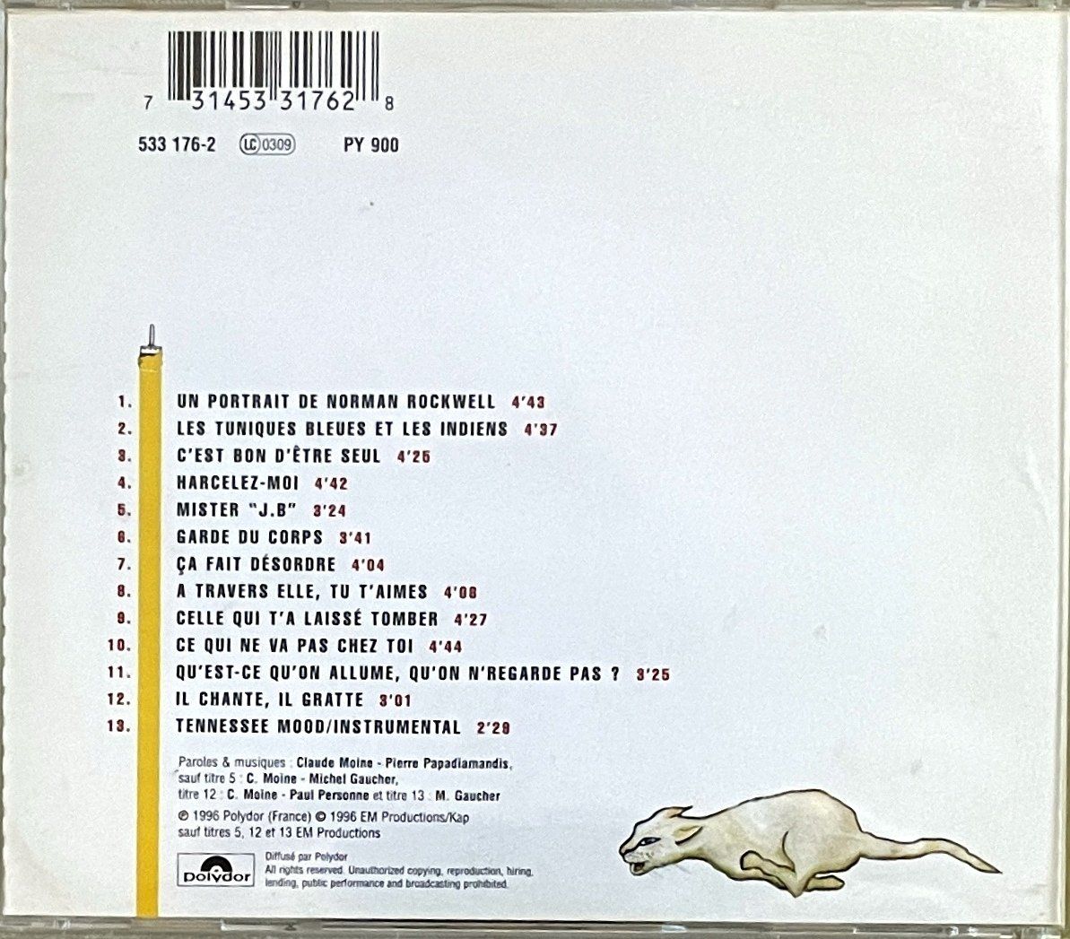 CDs: Eddy Mitchell 2 CD's - Rio Grande & Mr Eddy – D'occasion à Savagnier par Ne2065 2