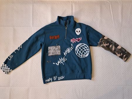 Bershka Pullover Gr. L, einzigartig und stylisch!