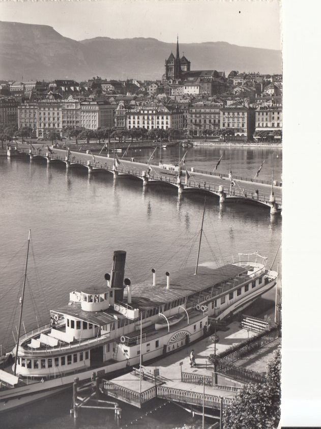 Cartoline postali: Genève ca. 1950 – Usato da Bürglen TG venduto da StampGraf