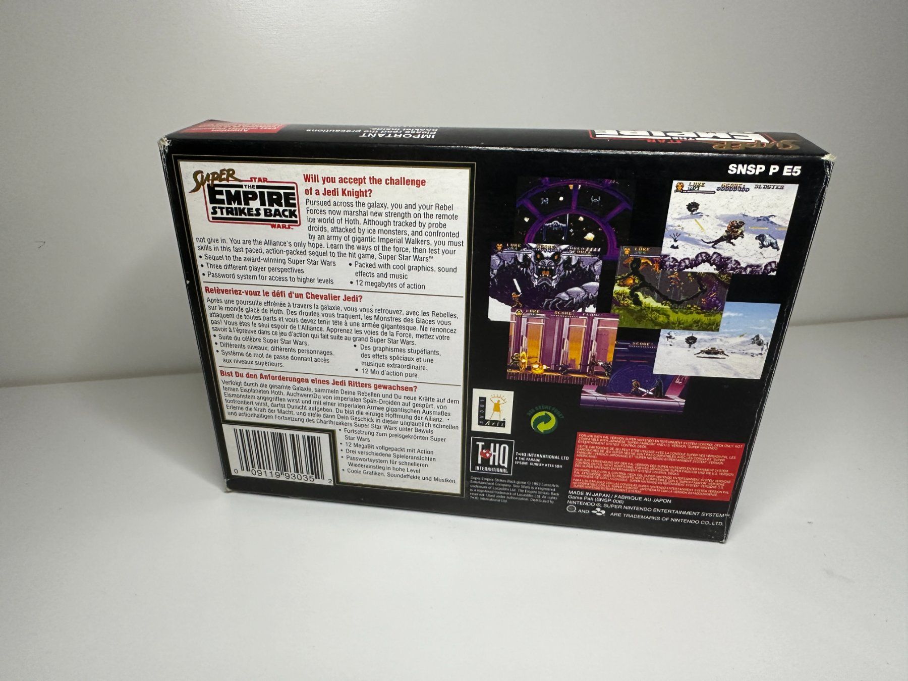 Giochi: SNES Super Star wars Empire strikes back – Usato da Herznach venduto da marco_0123 3