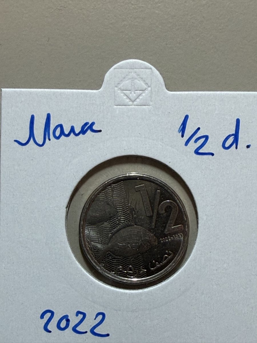 Tutti le monete: Maroc - 1/2 dirham - 2022 – Usato da Payerne venduto da Mike1682