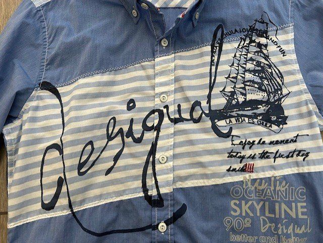 Desigual Camicie: Langarmhemd - Desigual (Grösse S) – Nuovo (secondo la descrizione) da Baar venduto da WhatTheFunk01 3