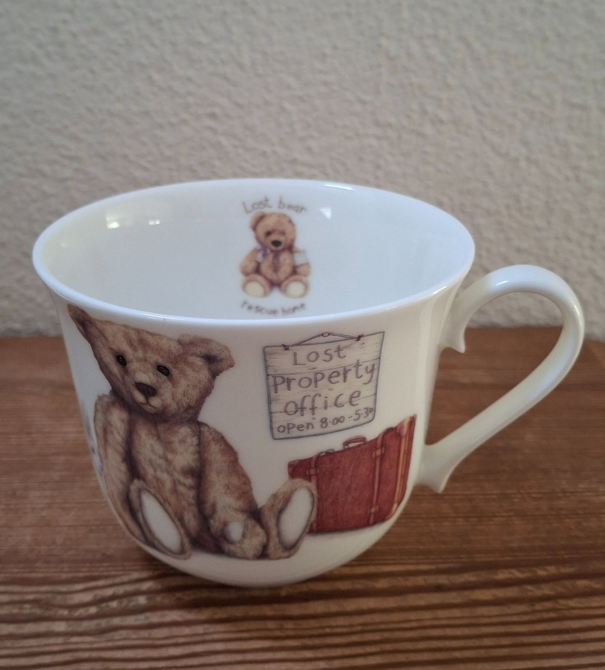 Tassen: Roy Kirkham Fine Bone China  "Lost Bear" Tasse + Unterteller – Neu (gemäss Beschreibung) aus Rain von barney03 3