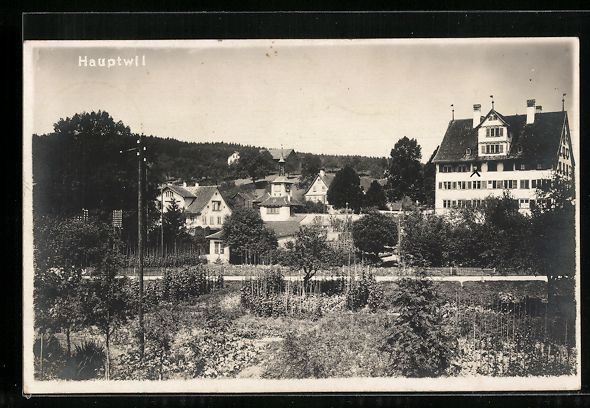 Cartoline postali: AK Hauptwil, Blick auf die Ortschaft – Usato da Berlin venduto da bartko-reher
