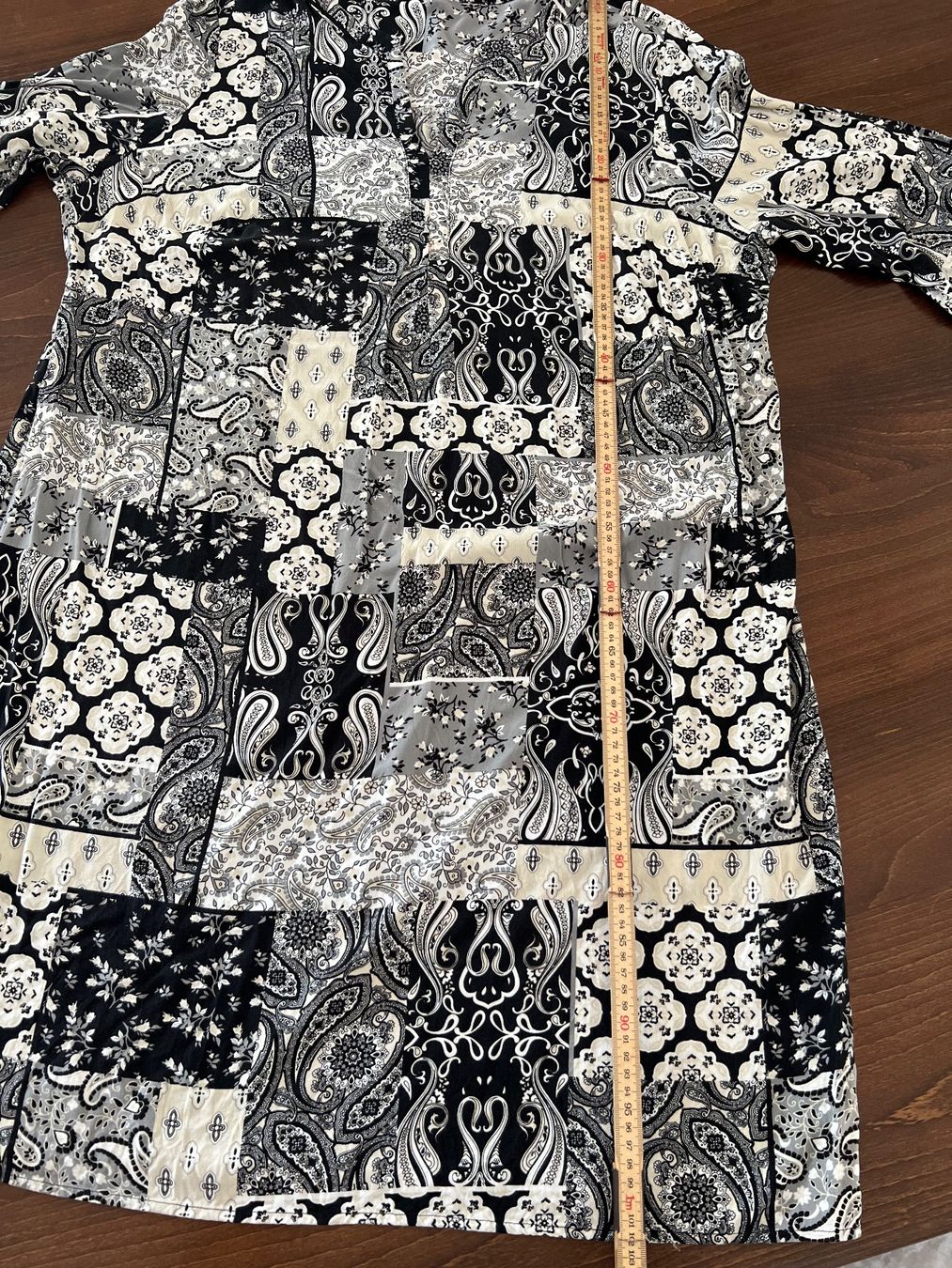 Kleider: Kleid Patchwork -Viskose- Gr. 44 neuwertig – Gebraucht aus Ebmatingen von Mistelu 3