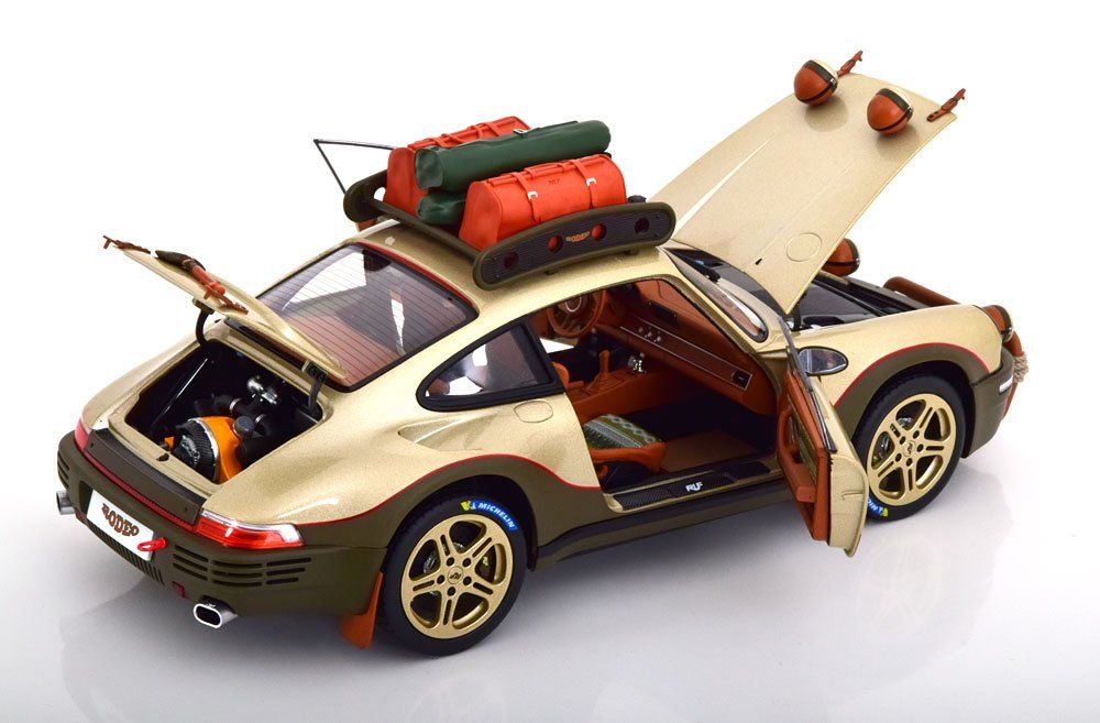 Porsche Modellini d'auto: PORSCHE 911 RUF RODEO PROTOTYP 2020 HELLGOLD 1:18 ALMOST – Nuovo e nell'imballaggio originale da Suhr venduto da Moebelsiralfred 2