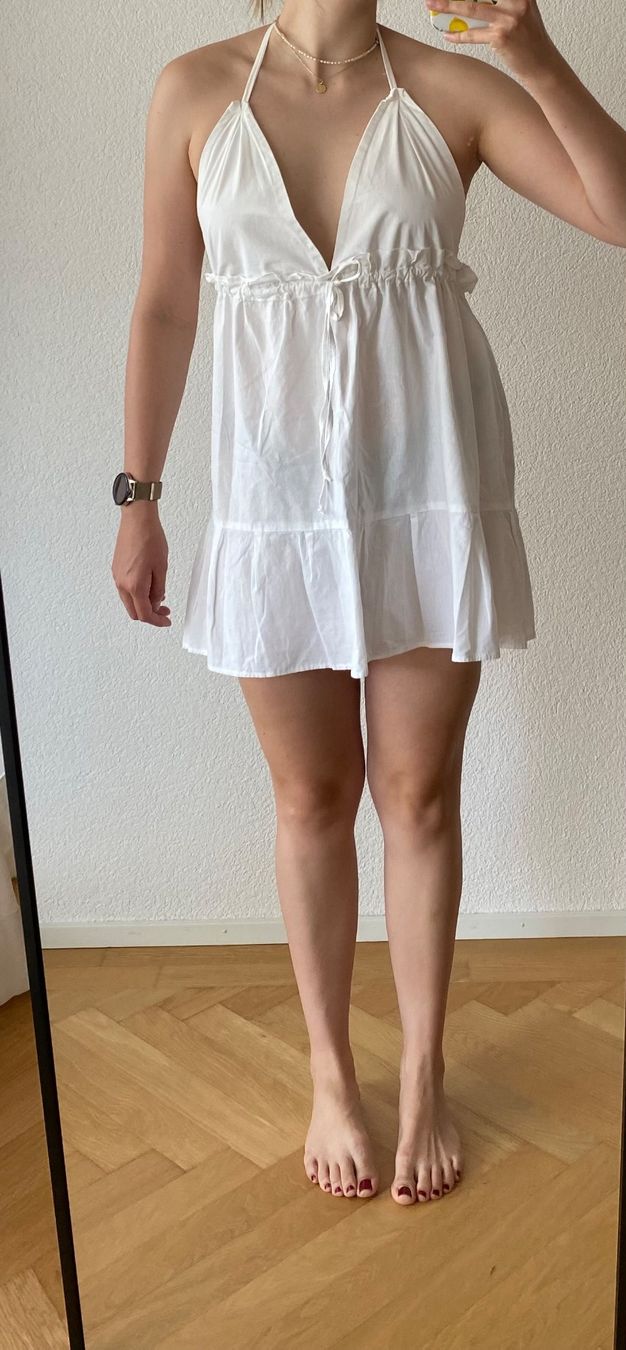 Kleider: 100% Baumwollkleid Rückenfrei – Gebraucht aus Emmen von Linda-Bachmann
