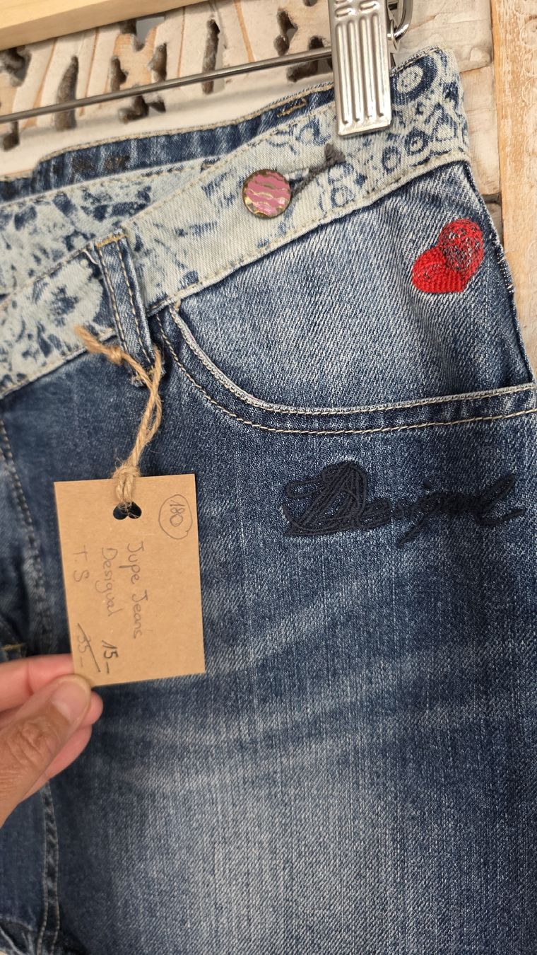 Desigual Gonne: Mini Jupe jeans Desigual Taille S / M – Nuovo (secondo la descrizione) da Courgevaux venduto da AT12 1