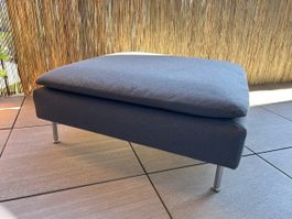 IKEA SÖDERHAMN Hocker, Fussstütze fürs Sofa, in grau