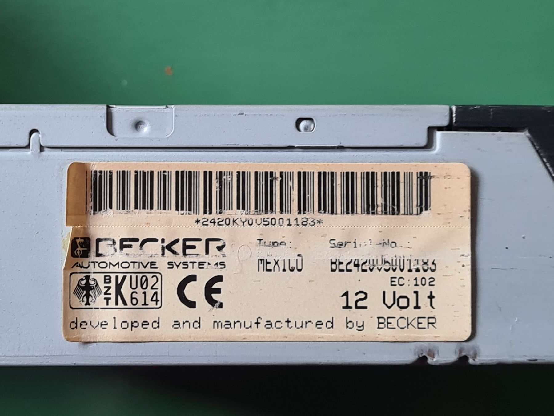 Becker Radio: Autoradio Becker Mexico Professional – Usato da Wangen an der Aare venduto da Beno11 2
