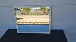 Glasspiegel / Wandspiegel / Shabby Chic / Weiss /45cm * 55cm