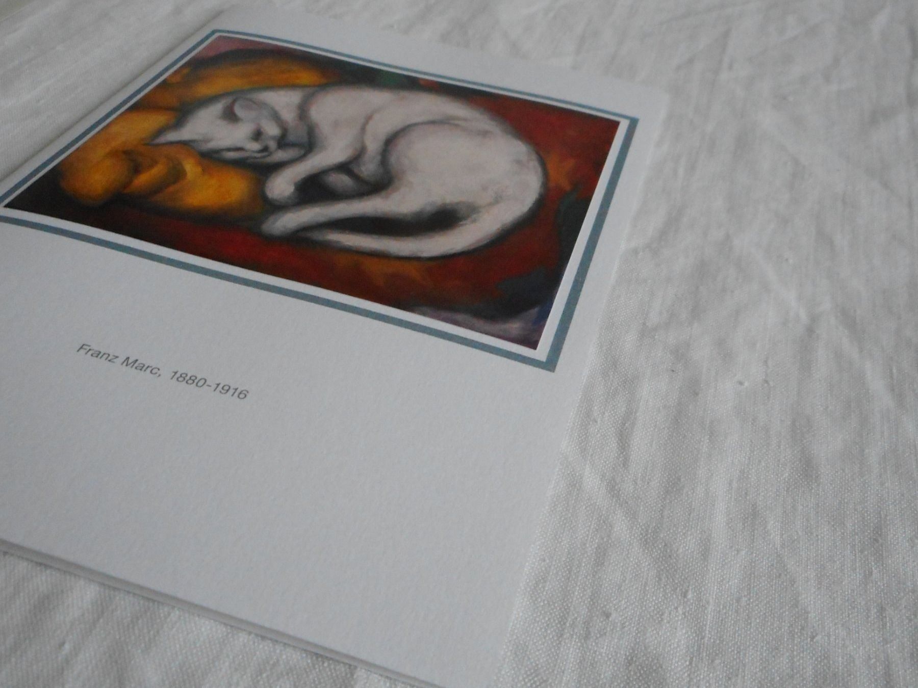 Cartoline: Kunstkarte - Franz Marc – Nuovo e nell'imballaggio originale da Niederlenz venduto da Berghem 1