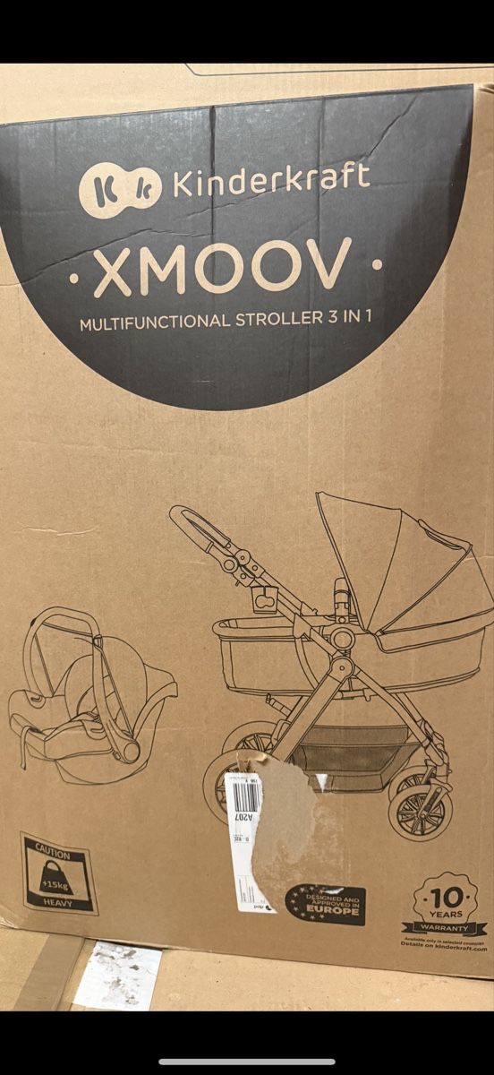 Carrozzine: Kinderkraft Kinderwagen, Grau – Usato da Bern venduto da Anita_13 2
