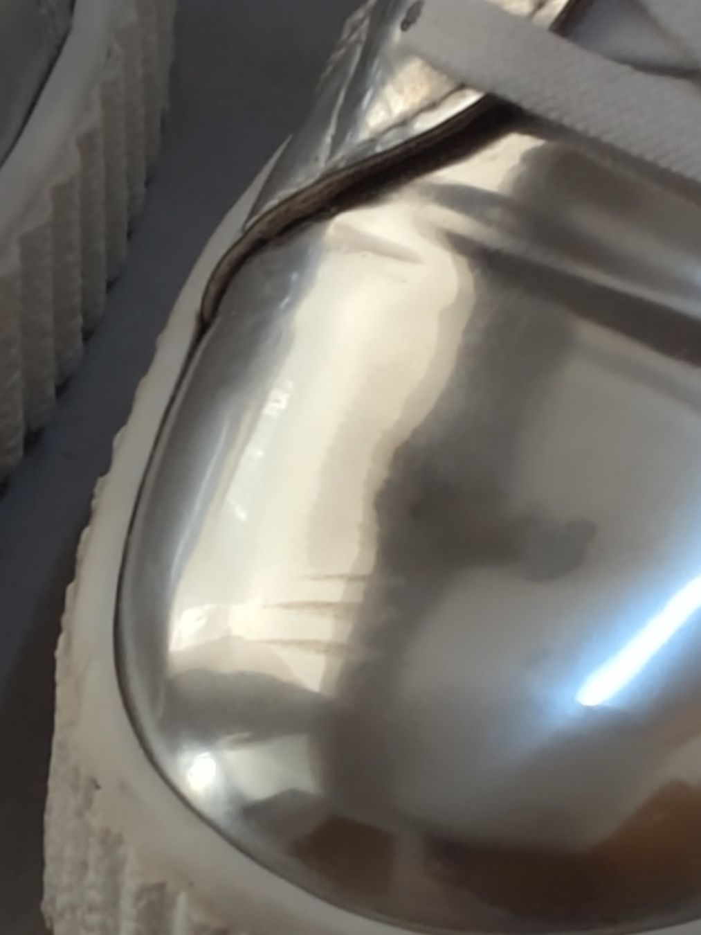 Scarpe da donna: Schucco Sneakers silber verspiegelt Gr. 39 – Usato da Arbon venduto da Franca1979 3