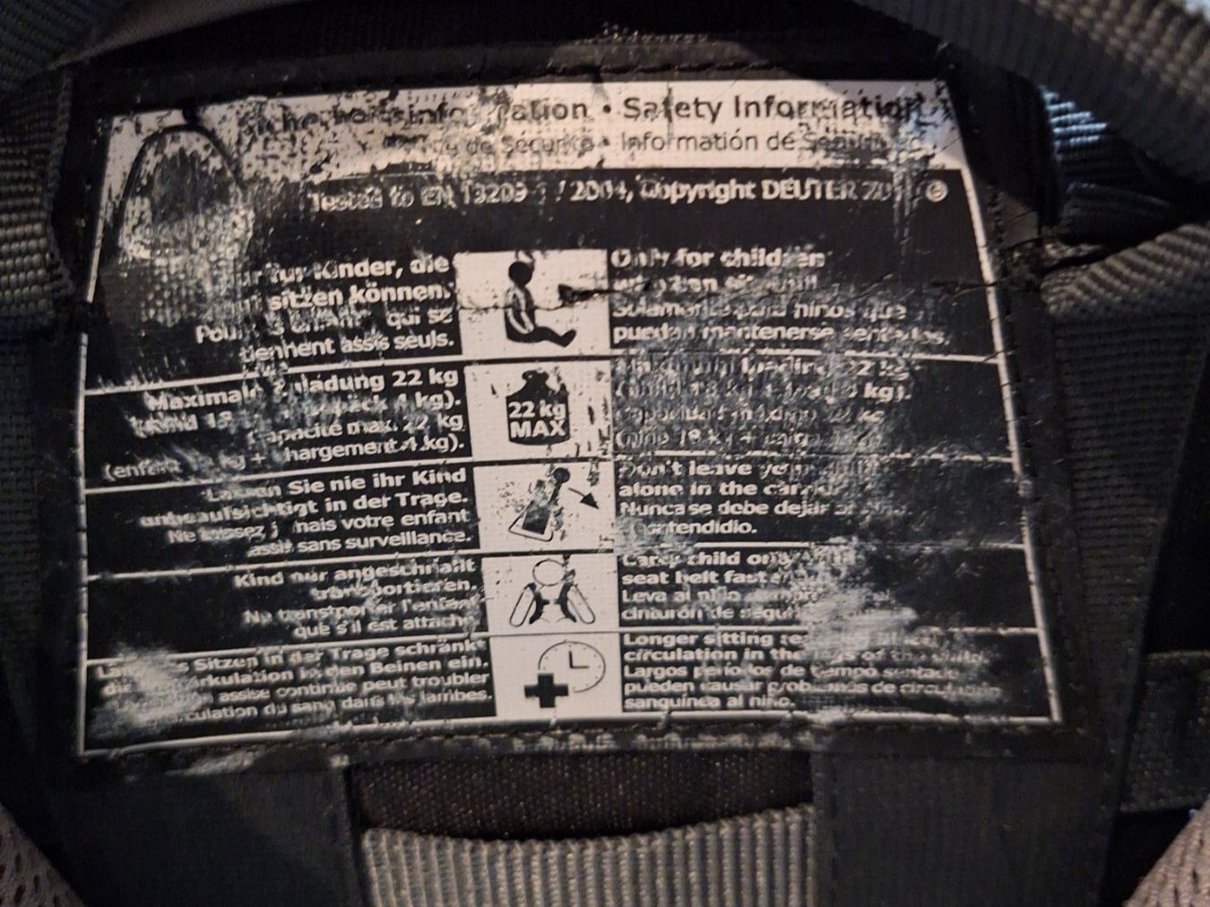 Deuter Marsupi portabebè: Tragerucksack KidComfort 3 – Usato da Medels venduto da nici_89 3