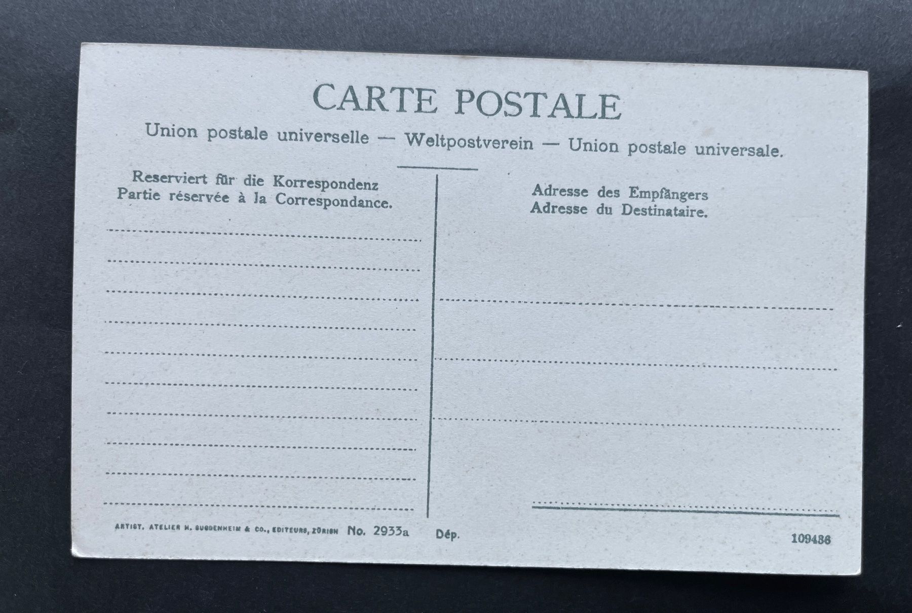 Cartoline postali: Churwalden, Kurhaus Krone, ca. 1920 – Usato da Ostermundigen venduto da DaxKarten-75 1