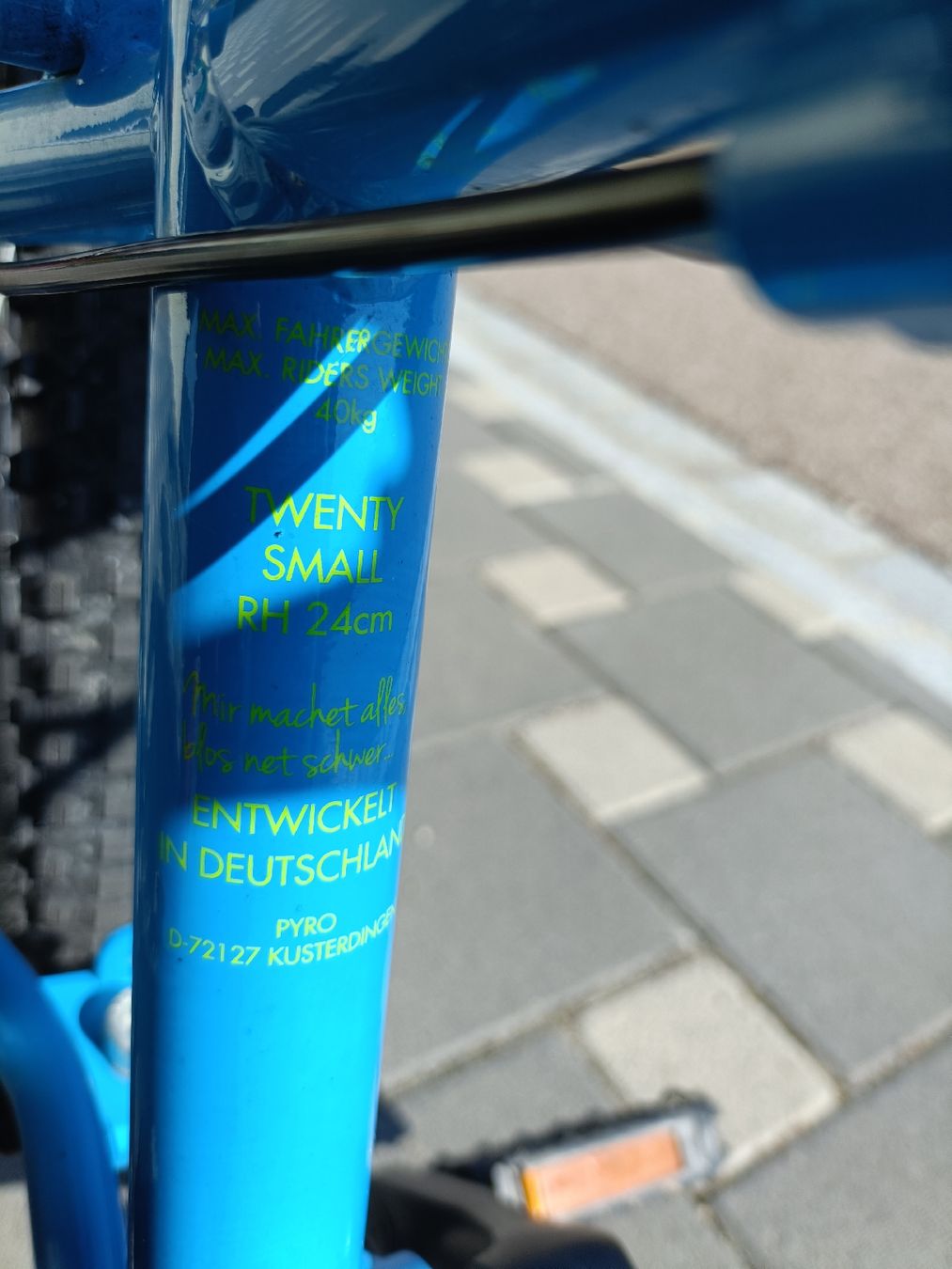 Pyro Biciclette: Pyro twenty small – Usato da Lampenberg venduto da Marcotin01 1