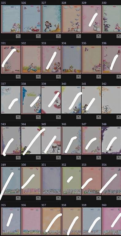 Alle Briefmarken: Diddl A5 Blätter nach Zahlen sortiert – Neu und originalverpackt aus Bischofszell von bodesuri16 3