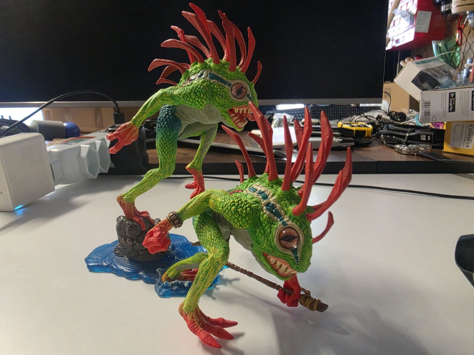 Statuette:  Wirkraft Gibbergill Murloc – Usato da Winterthur venduto da xXSchwwizXx