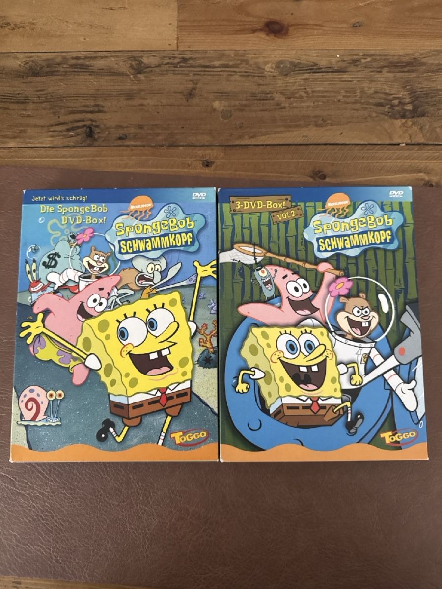 Tutti i DVDs: Spongebo DVD‘s – Usato da Belp venduto da Smiley90