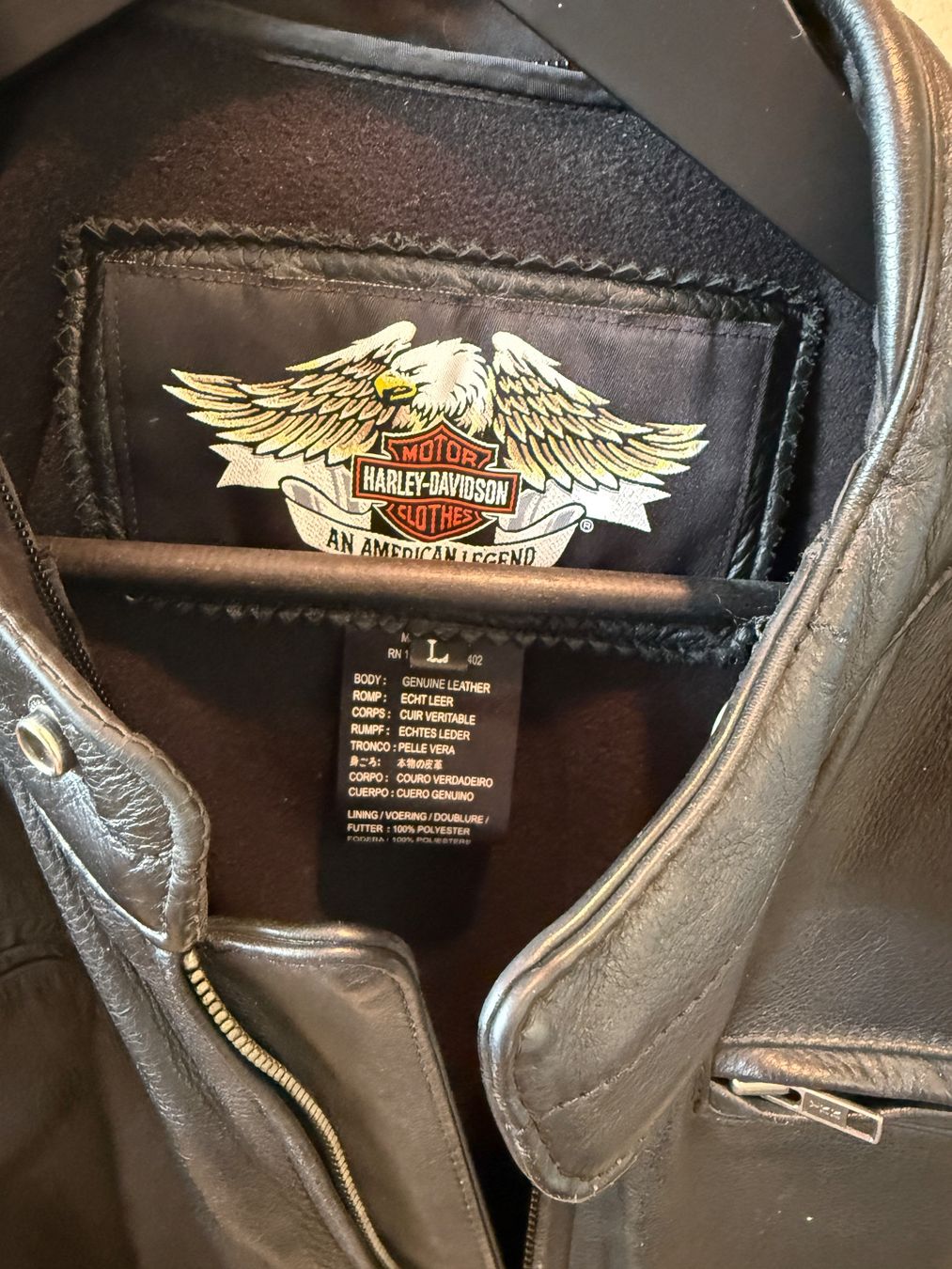 Harley-Davidson Giacche: Harley-Jacke, Herren, Grösse L – Usato da Steinhausen venduto da Erwa1 2