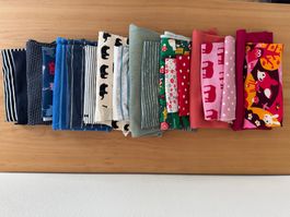 Buntes Jersey Stoffreste-Packet