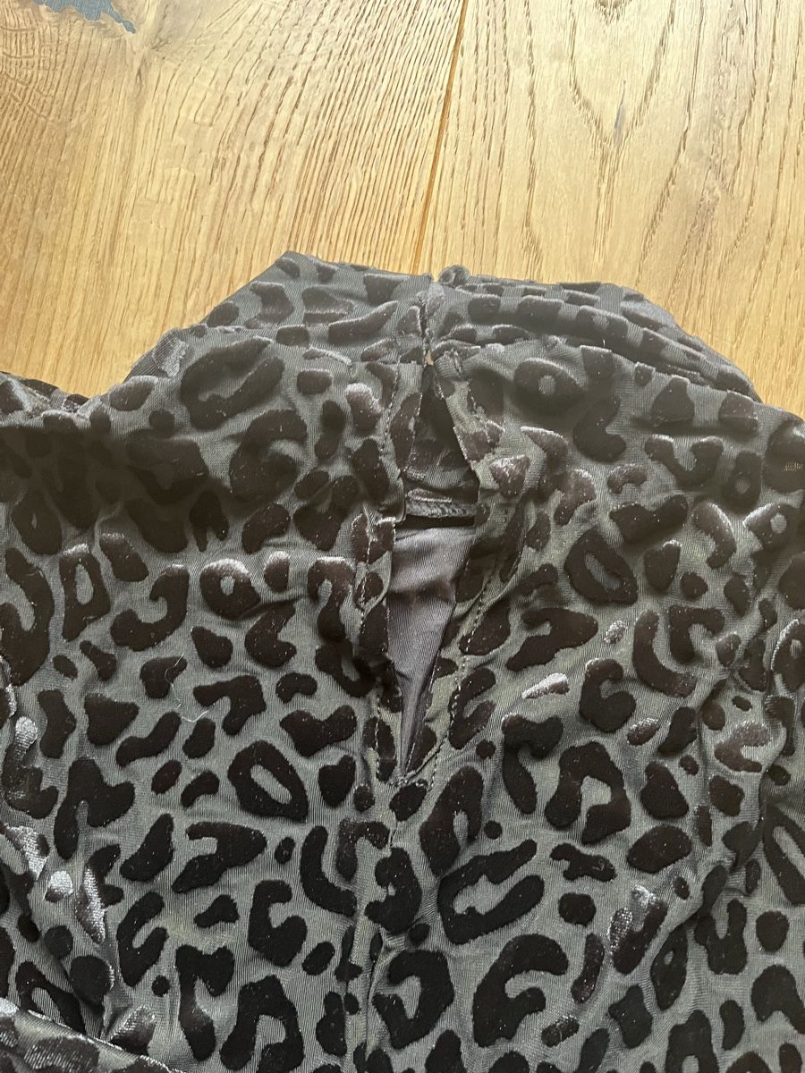 Mango Robes: Neuwertig! Mango Samtkleid Leopard, Leo, – Neuf (Voir description) à Sax par _Kornblume_ 3