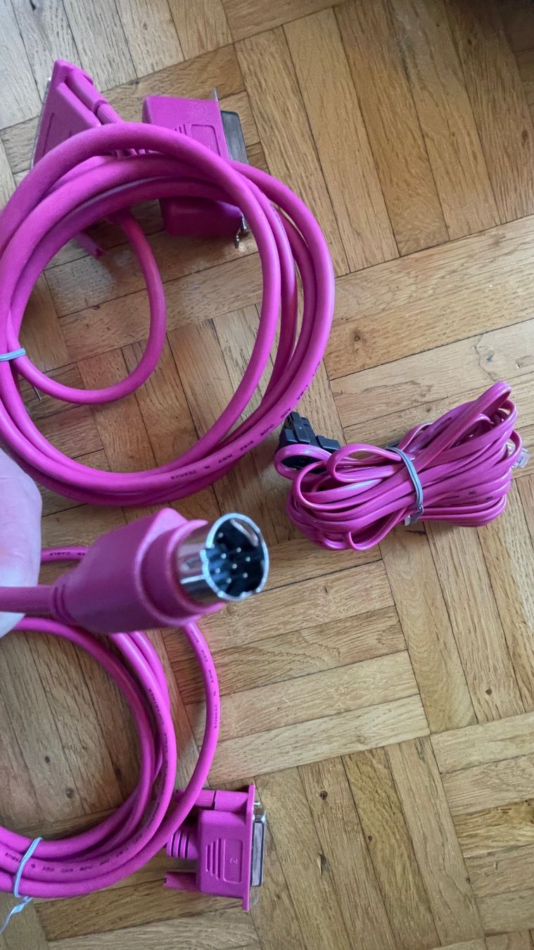 Cavi: Pinke Computer Drucker Modem Kabel diverse Anschlüsse – Nuovo (secondo la descrizione) da Glattfelden venduto da cybermaxx 3