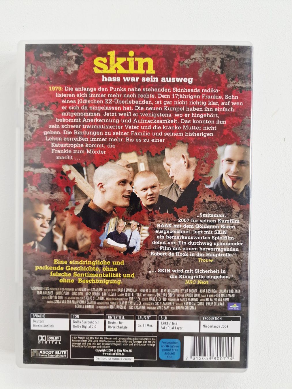 Tutti i DVDs: DVD Skin - Hass war sein Ausweg – Usato da Hallau venduto da CHACLA 1