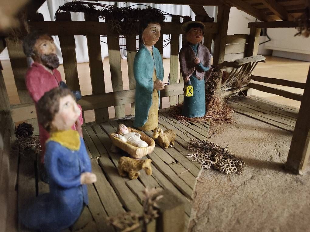 Tutte le decorazioni: Rustikale handg. Weihnachtsgrippe Grippenfiguren – Usato da Binningen venduto da x-lemming 1
