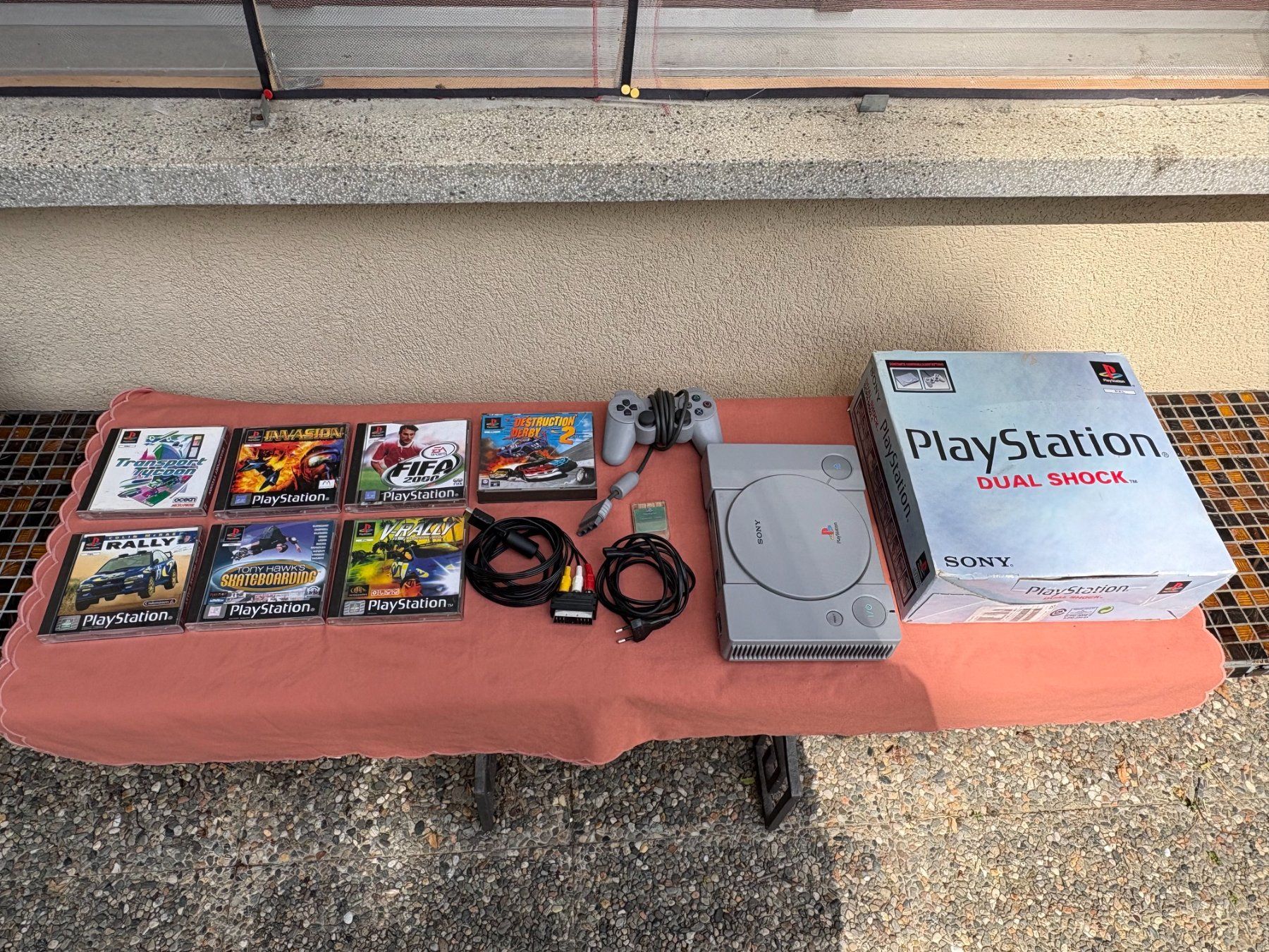 Sony Console: PS1 con scatola e giochi + PS1 modificata con giochi – Usato da Meride venduto da AlanS