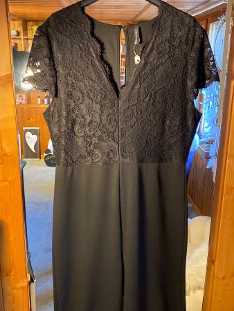 JUMPSUIT SPITZEN-SCHWARZ-DAMEN